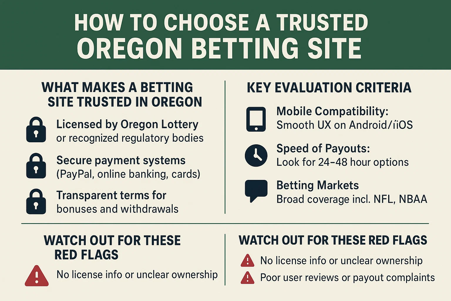 How to Choose a Trusted Oregon Betting Site